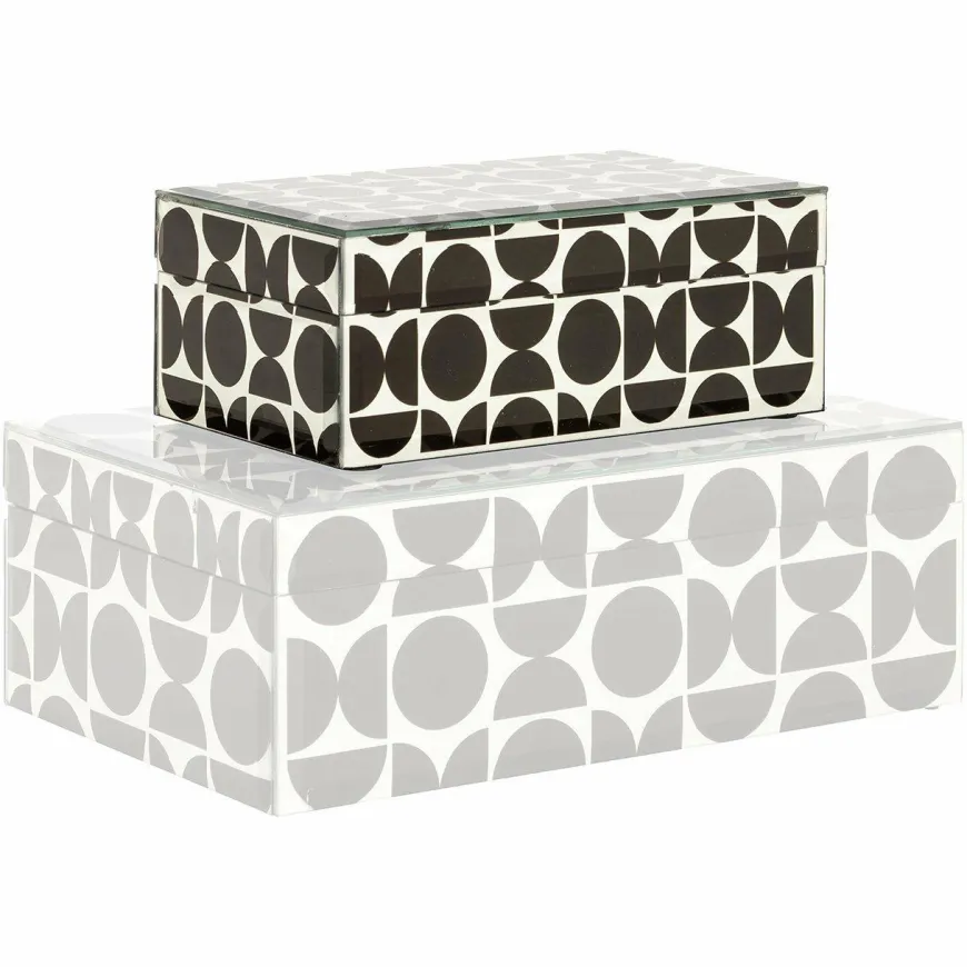 Richmond Interiors Juwelen box Vivian klein zwart