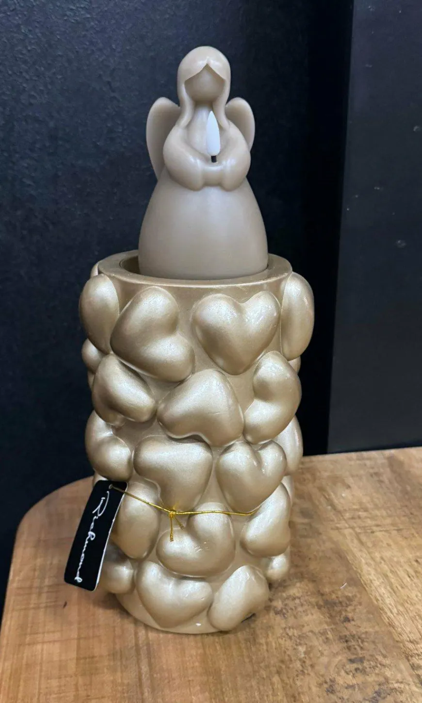 Richmond Interiors Kandelaar Anne hearts klein Goud