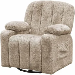 Richmond Interiors Kinder draaifauteuil Mickey Sheep 01 nature