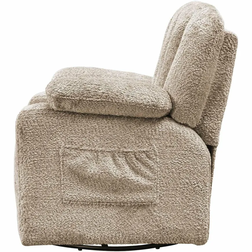 Richmond Interiors Kinder draaifauteuil Mickey Sheep 01 nature