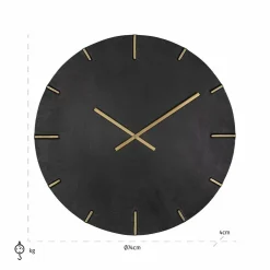 Richmond Interiors Klok Bilal Zwart/Goud