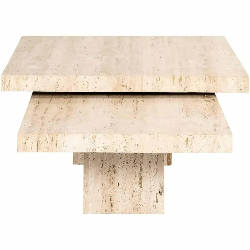 Richmond Interiors La Cantera vierkante salontafel set van 2