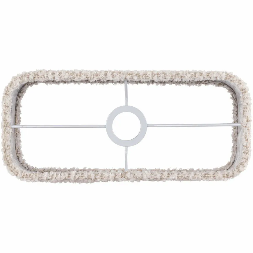 Richmond Interiors Lampenkap Marly lovely cream rectangle small