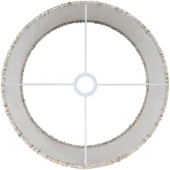 Richmond Interiors Lampenkap Filou cream coco 40Ø