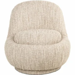 Richmond Interiors Lounge stoel Arlanda beige angora