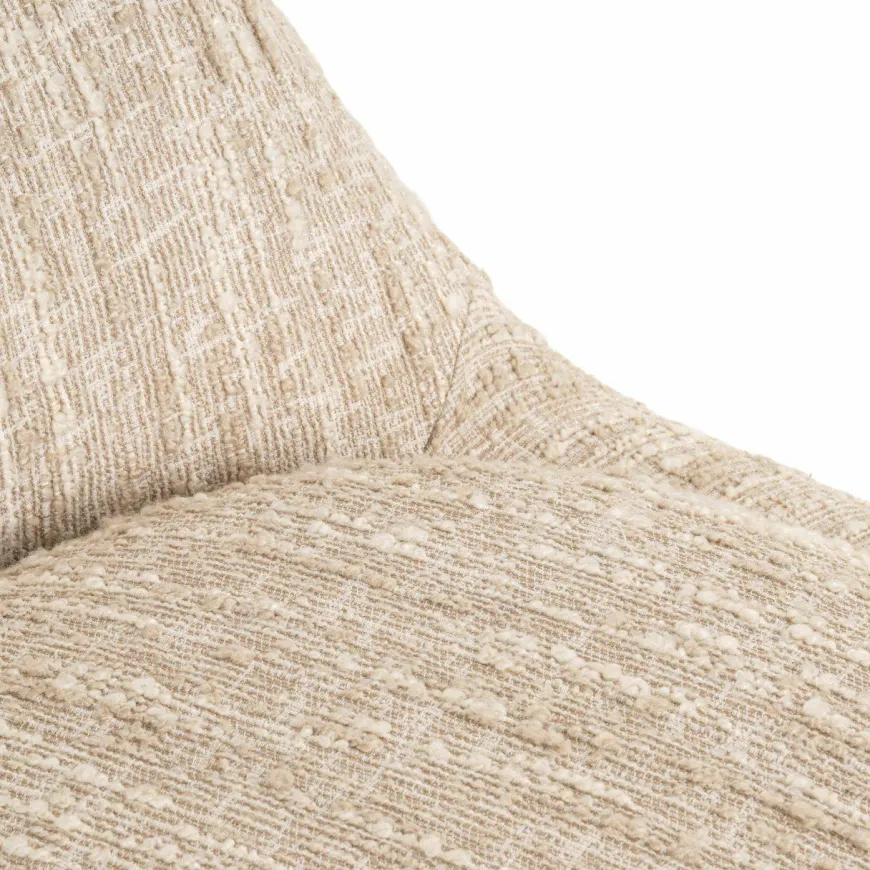 Richmond Interiors Lounge stoel Arlanda beige angora