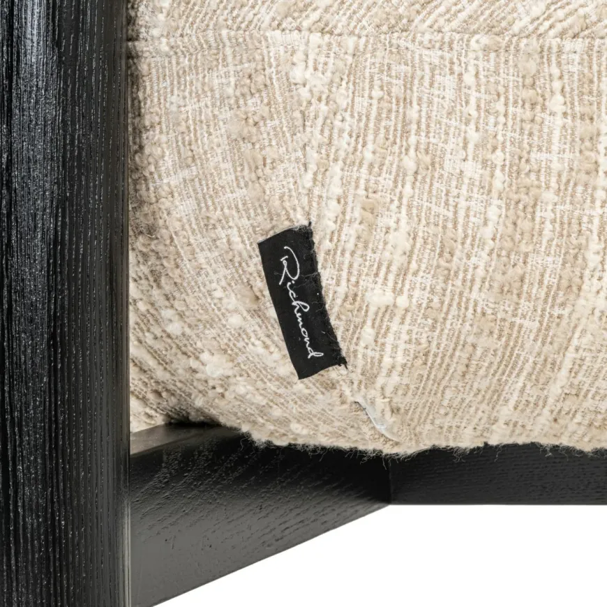 Richmond Interiors Lounge stoel Ornella beige angora