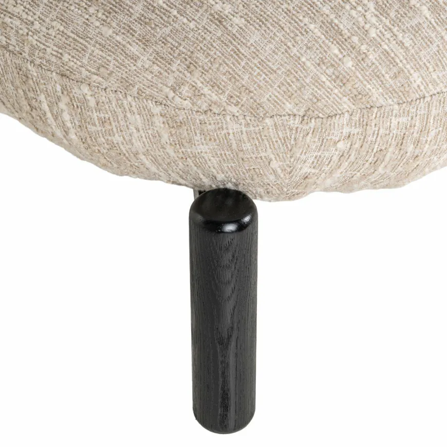 Richmond Interiors Lounge stoel Ornella beige angora