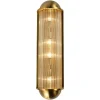 Richmond Interiors Muurlamp Leeza geborsteld Goud