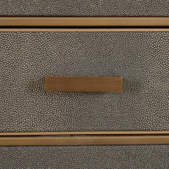 Richmond Interiors Nachtkastje Bloomville brown incl. glass top