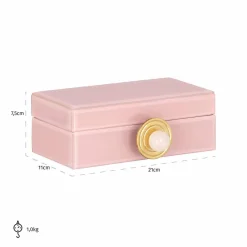 Richmond Interiors Opbergbox Jamila klein roze