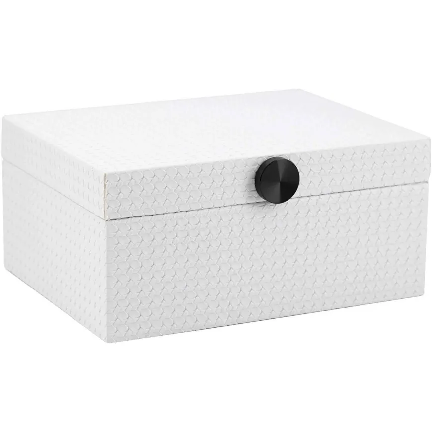 Richmond Interiors Opbergbox Myrth groot wit