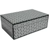 Richmond Interiors Opbergbox Feliz groot Zwart / Wit