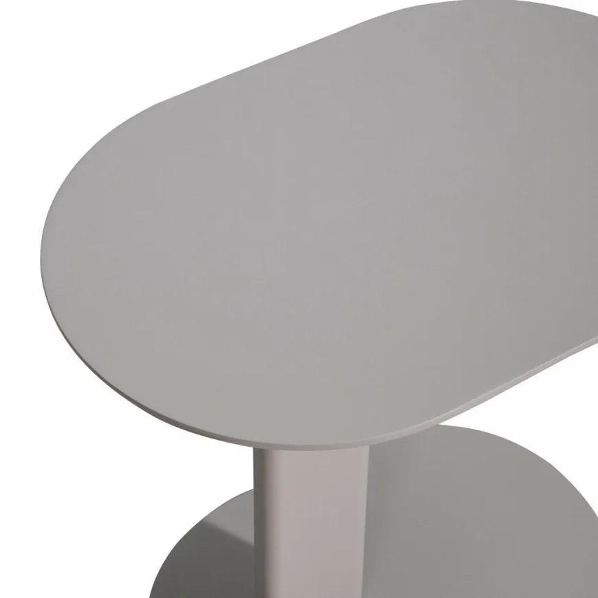 Richmond Interiors Outdoor bijzettafel Quinn light beige