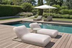 Richmond Interiors Outdoor bijzettafel Quinn light beige