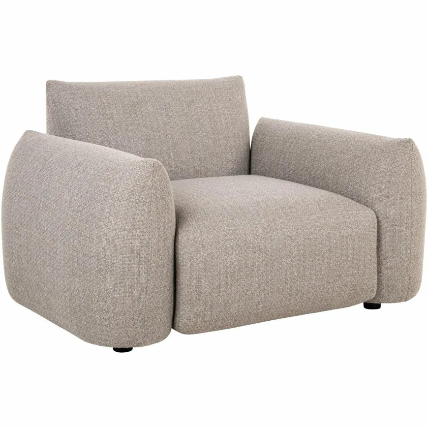 Richmond Interiors Outdoor lounge stoel Dawson greige alpine