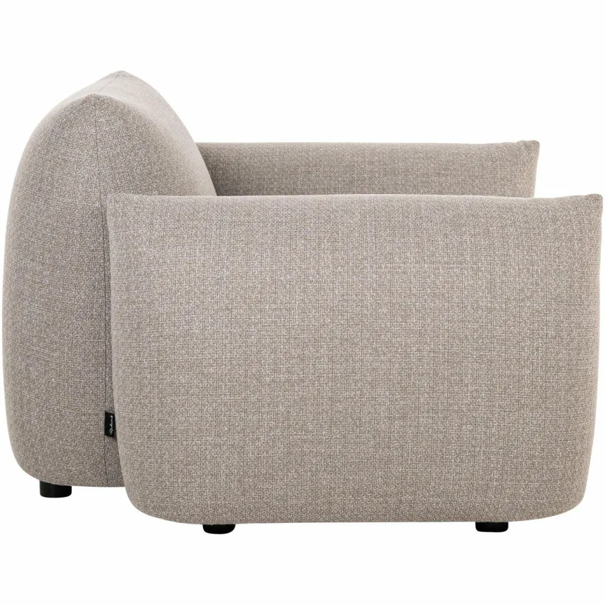 Richmond Interiors Outdoor lounge stoel Dawson greige alpine