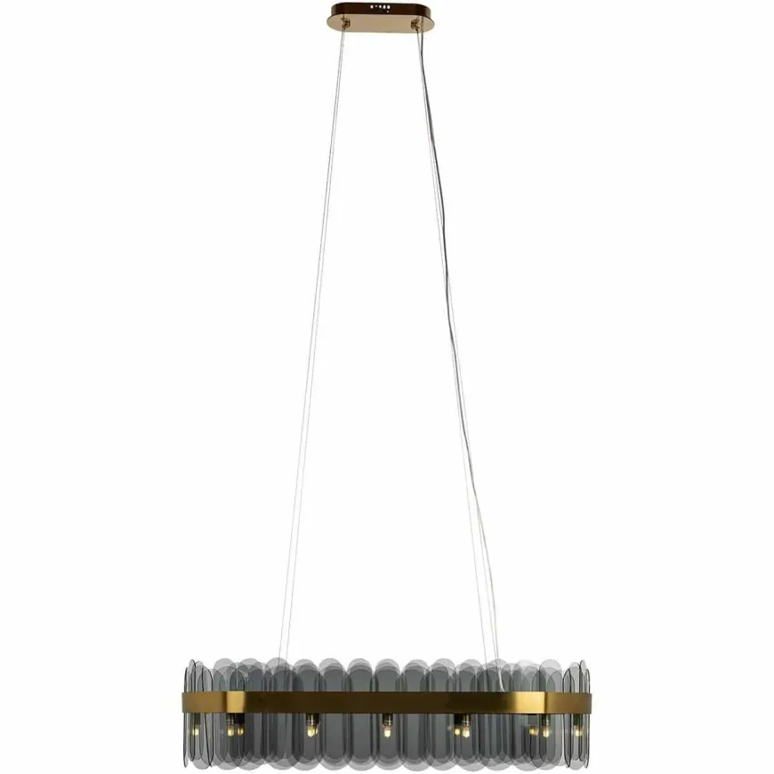 Richmond Interiors Plafondlamp Julio (Brushed Gold)