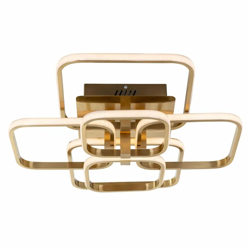 Richmond Interiors Plafondlamp Cailey Brushed Gold