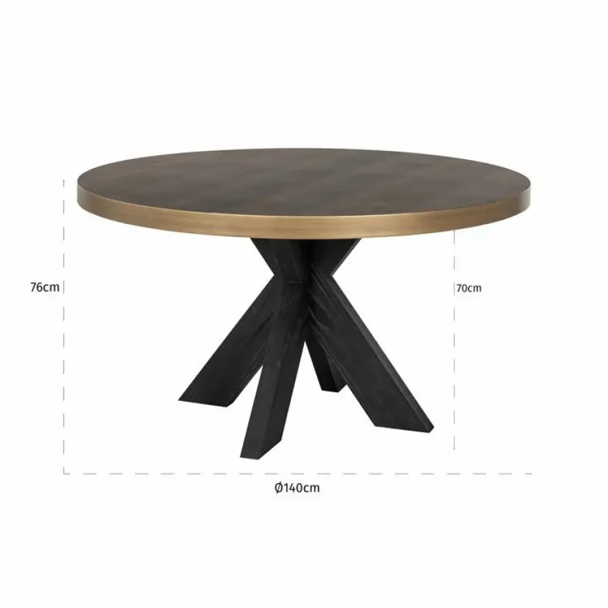 Richmond Interiors Richmond Interiors eettafel Bloomville 140Ø