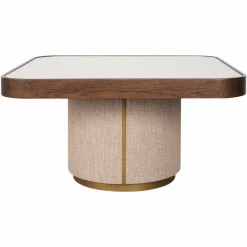 Richmond Interiors Salontafel Willox brown including glass (Set of 2)