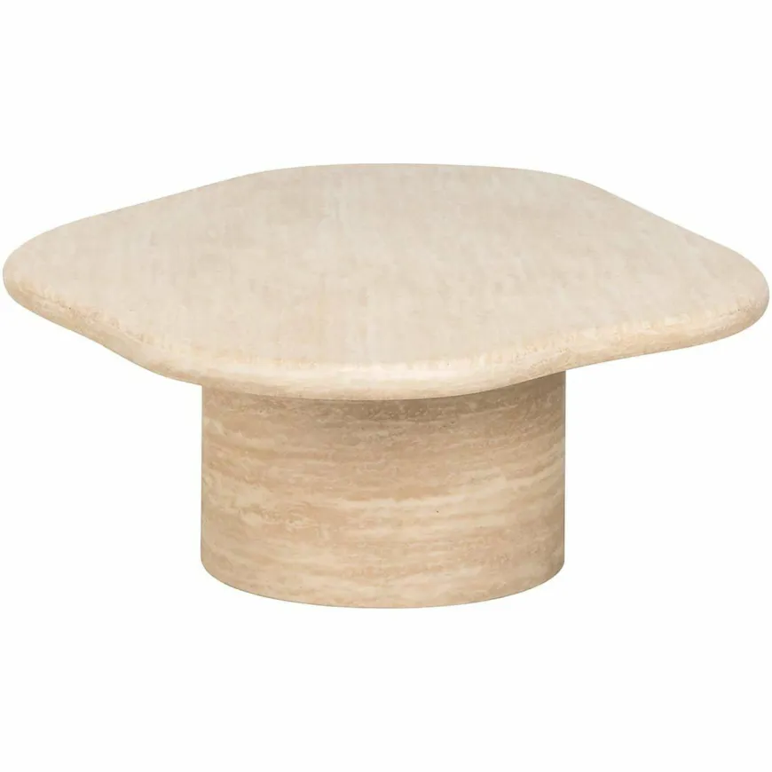 Richmond Interiors Salontafel Fictus Travertine faux Beige