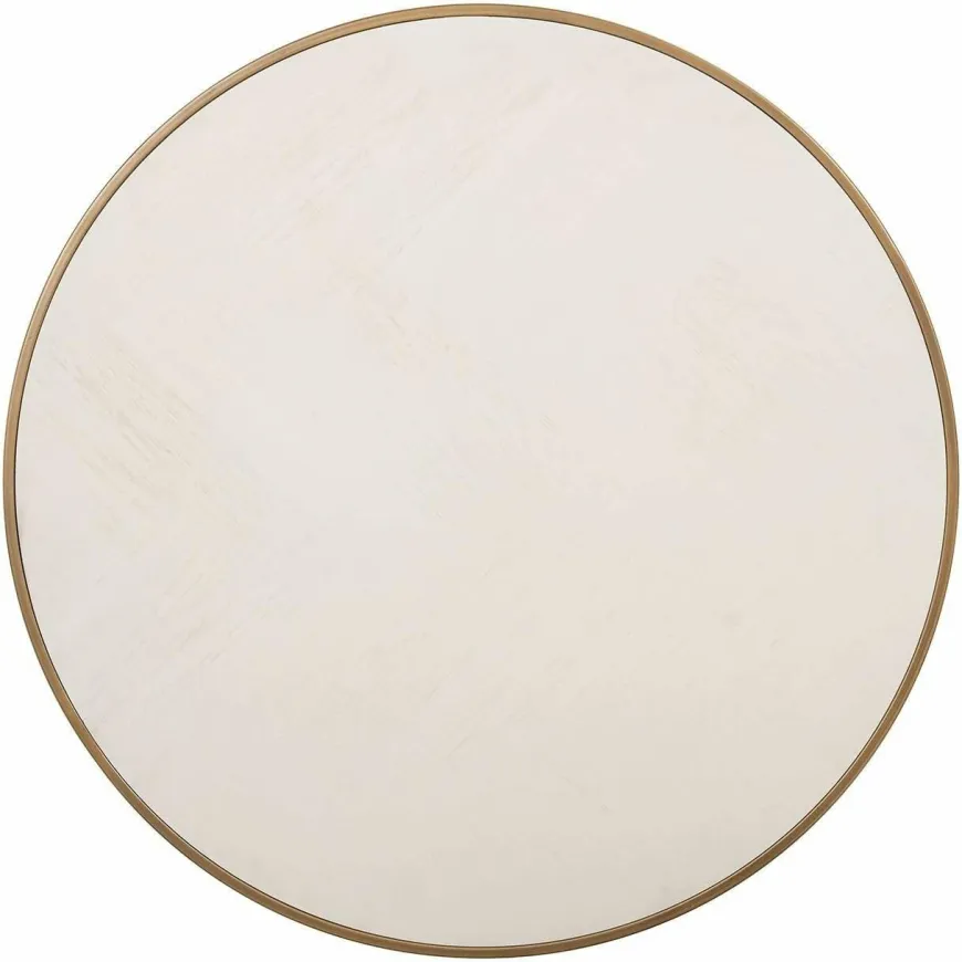 Richmond Interiors Salontafel Whitebone brass set van 2 (Verona Grey)
