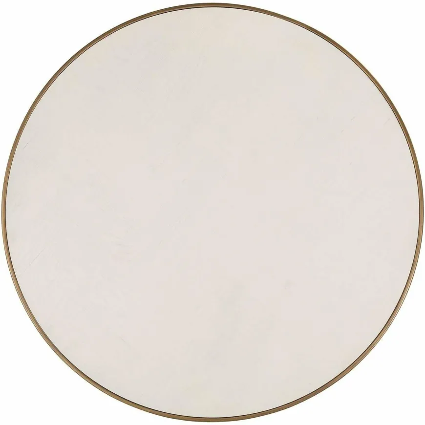 Richmond Interiors Salontafel Whitebone brass set van 2 (Verona Grey)