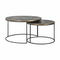 Richmond Interiors Salontafel Tulum set van 2