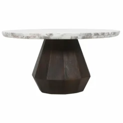 Richmond Interiors Salontafel Oberoy Blush beige 80Ø