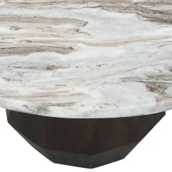 Richmond Interiors Salontafel Oberoy Blush beige 80Ø