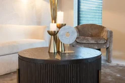 Richmond Interiors Salontafel Luxor 95Ø (Brown)
