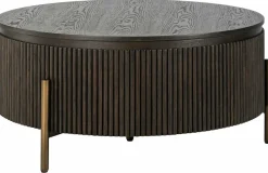Richmond Interiors Salontafel Luxor 95Ø (Brown)