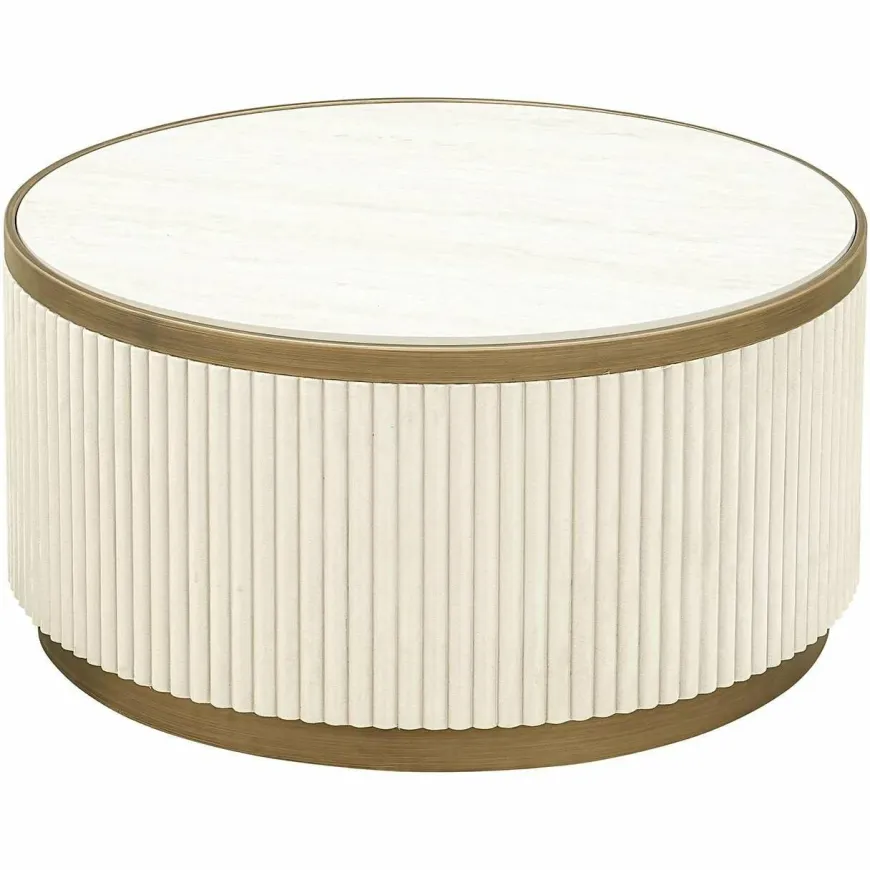 Richmond Interiors Salontafel Tivoli set van 2 Wit