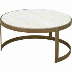 Richmond Interiors Salontafel Tivoli set van 2 Wit