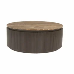 Richmond Interiors Salontafel Russo brown 90Ø