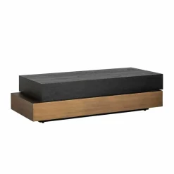 Richmond Interiors Salontafel Cambon blok (Dark coffee)