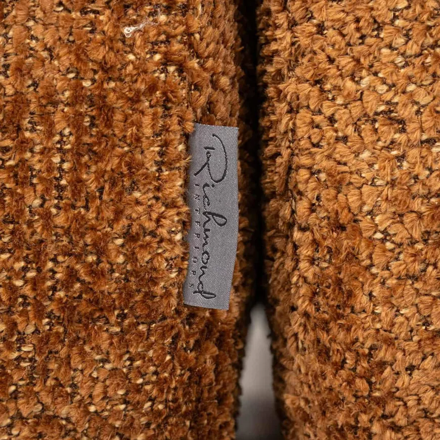Richmond Interiors Sofa Cube 3-zits + lounge links Be Lovely 603 Cinnamon