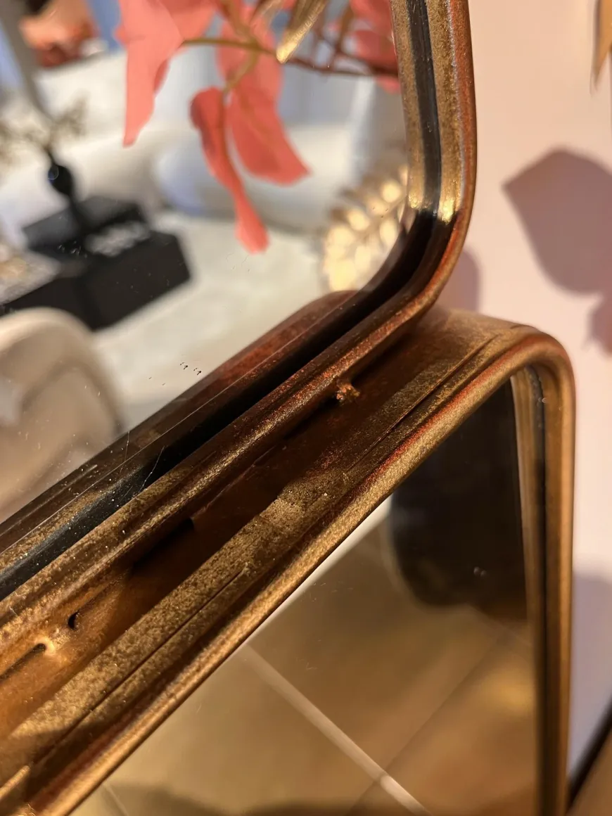 Richmond Interiors Spiegel Birche met 16 spiegels (Goud)