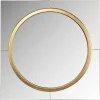 Richmond Interiors Spiegel Briana rond goud Goud