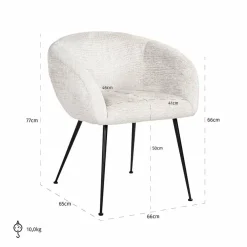 Richmond Interiors Stoel Ruby Fusion cream 02
