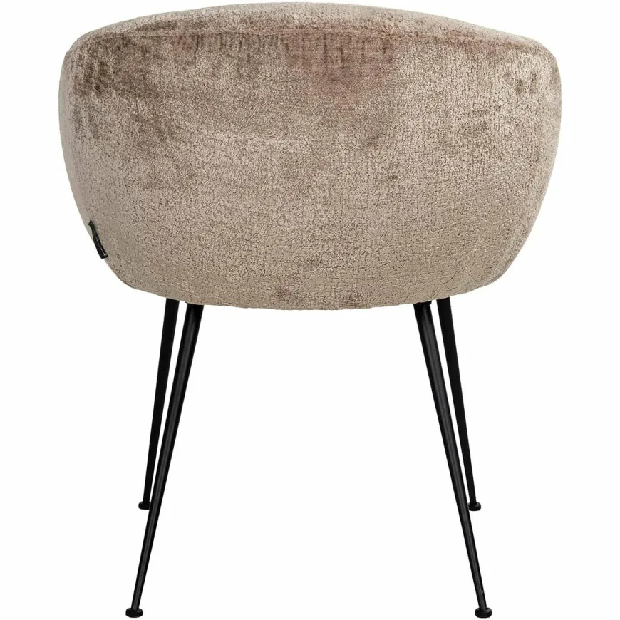 Richmond Interiors Stoel Ruby Bergen 104 taupe chenille