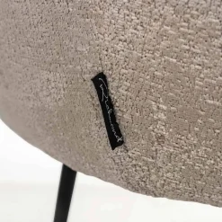 Richmond Interiors Stoel Ruby Bergen 104 taupe chenille