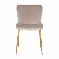 Richmond Interiors Stoel Odessa khaki / brushed Goud