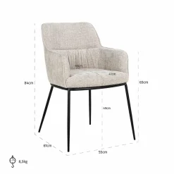 Richmond Interiors Stoel Bella Renegade Natural 01