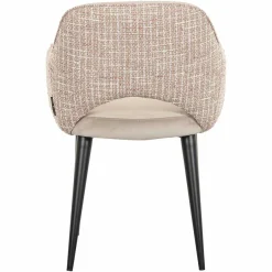 Richmond Interiors Stoel Giovanna Be trendy 1673 rose - Khaki velvet