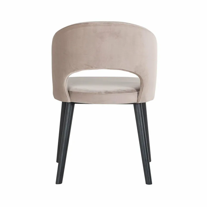 Richmond Interiors Stoel Savoy khaki velvet (Quartz Khaki 903)