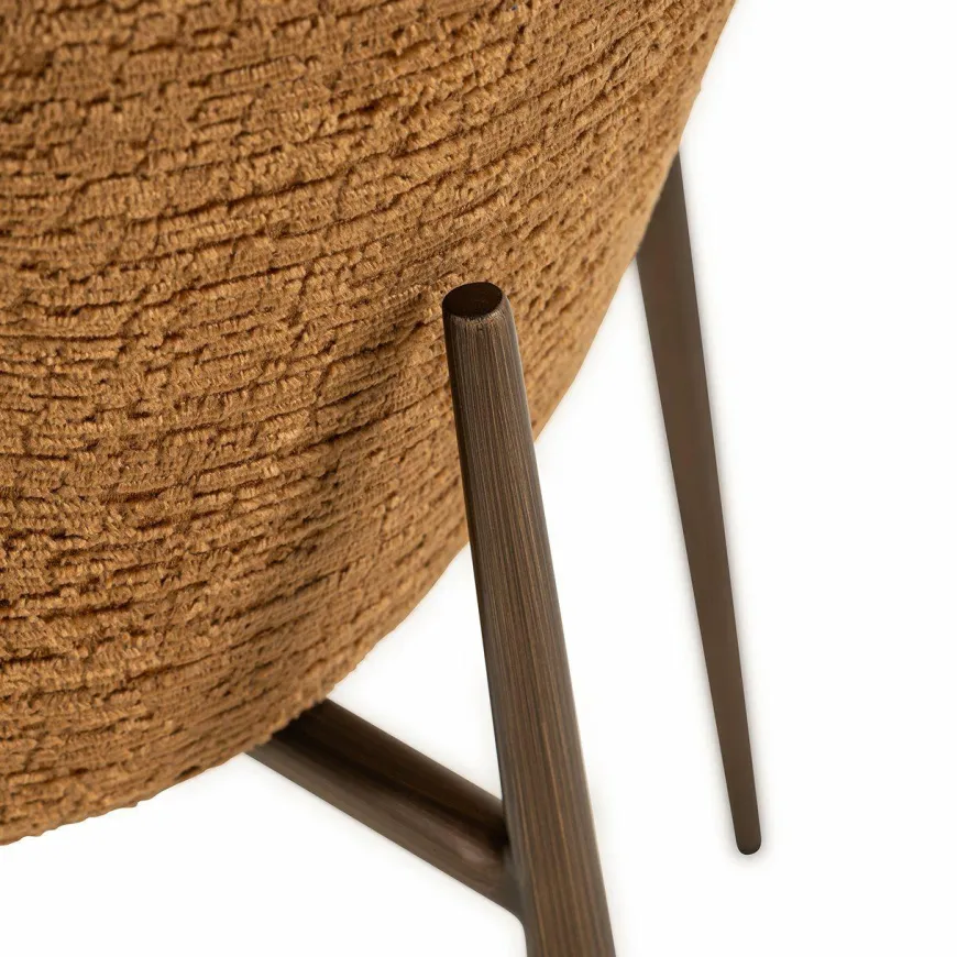 Richmond Interiors Stoel Odarby cognac fusion set van 2