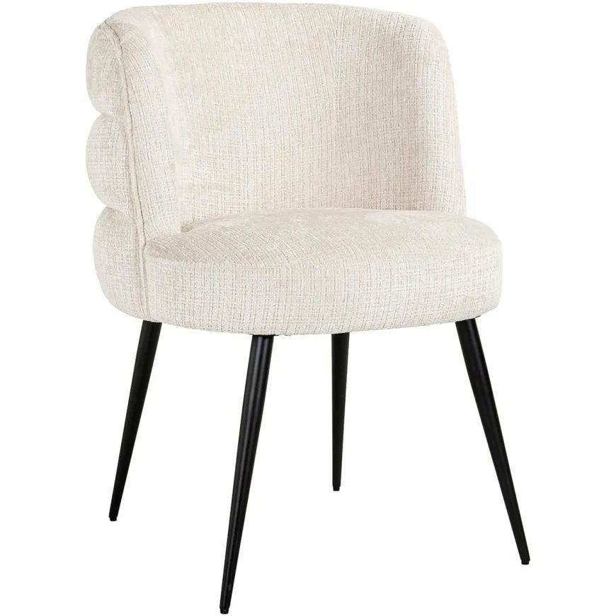 Richmond Interiors Stoel Stella beige chenille