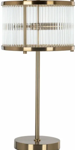 Richmond Interiors Tafellamp Loiza (Brushed Gold)